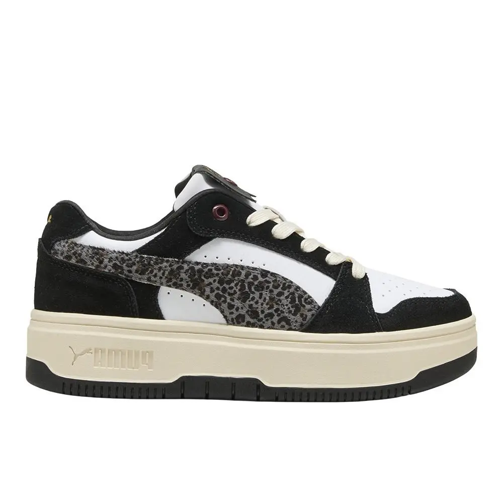 Rebound Femme Low Animal Flair Lace Up Womens Size 8 M Sneakers Casual Sho by Puma