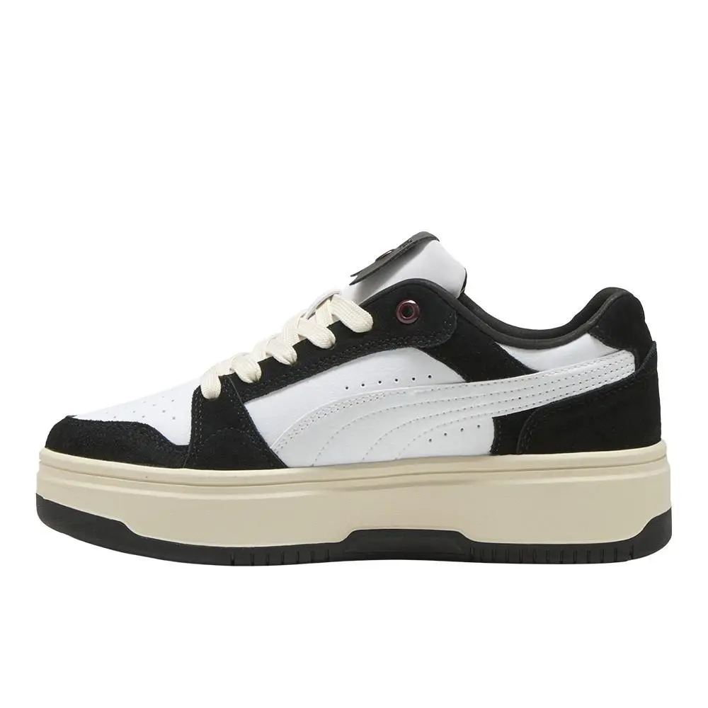 Puma shoes - PUMA Rebound Femme Low Animal Flair Lace Up - 40428202 - Black, White (UPC: 198551567704) 1