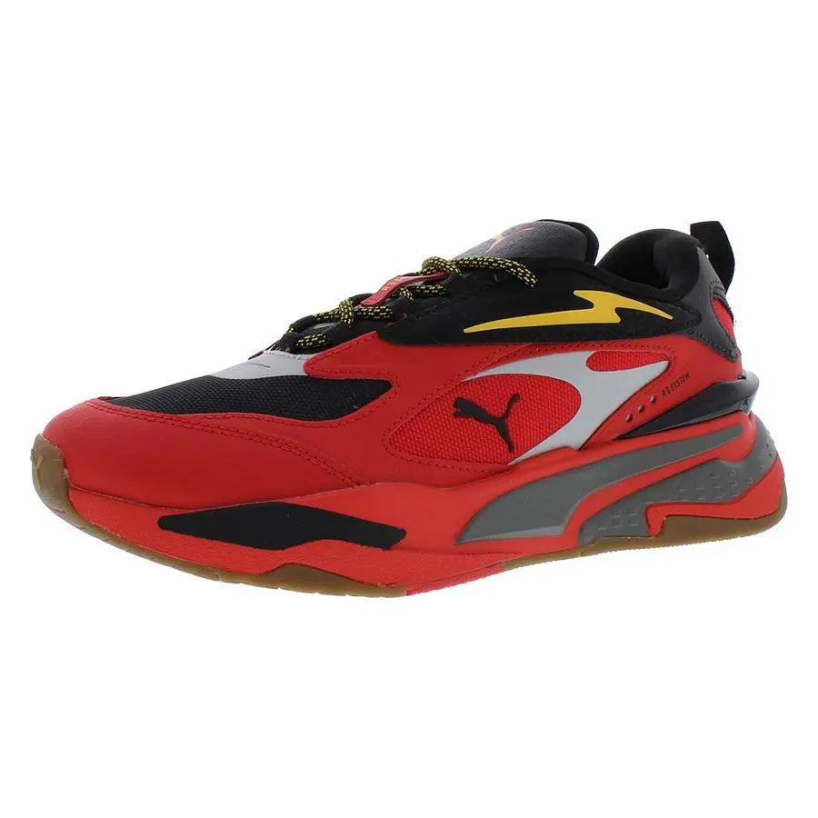 Puma shoes - Red/Black/Spectra Yellow, Main: Red (UPC: 195551491572) 3