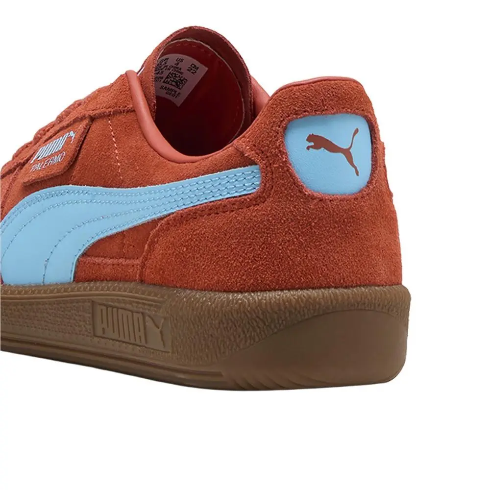 Puma shoes - PUMA Palermo Lace Up  Youth - 39727145 - Orange (UPC: 198556465630) 5