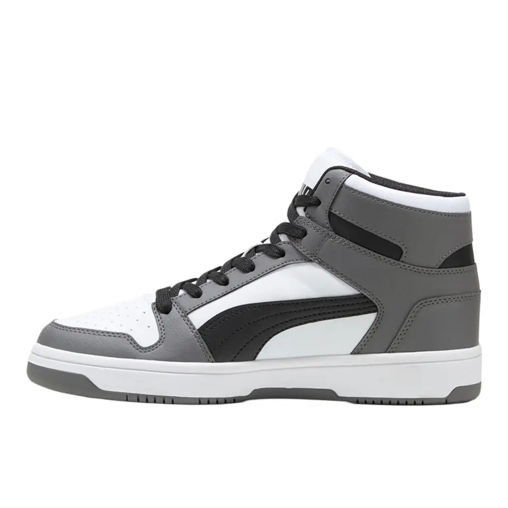 Puma shoes - PUMA Rebound Layup Lace Up - 36957344 - Grey (UPC: 196859444536) 1