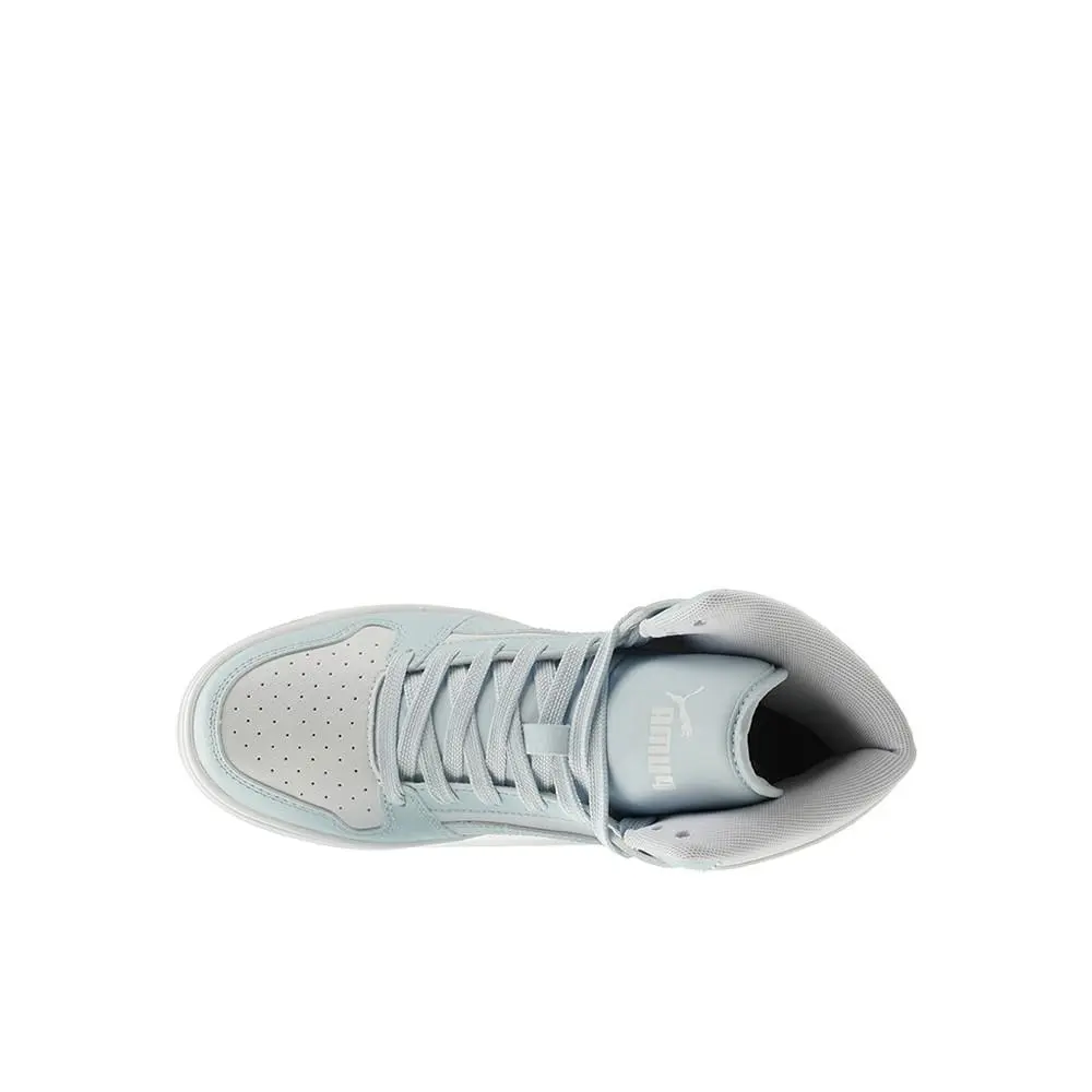 Puma shoes - PUMA Rebound Layup Rcl Painted Clouds Lace Up  Youth - 40419701 - White (UPC: 197674958444) 2