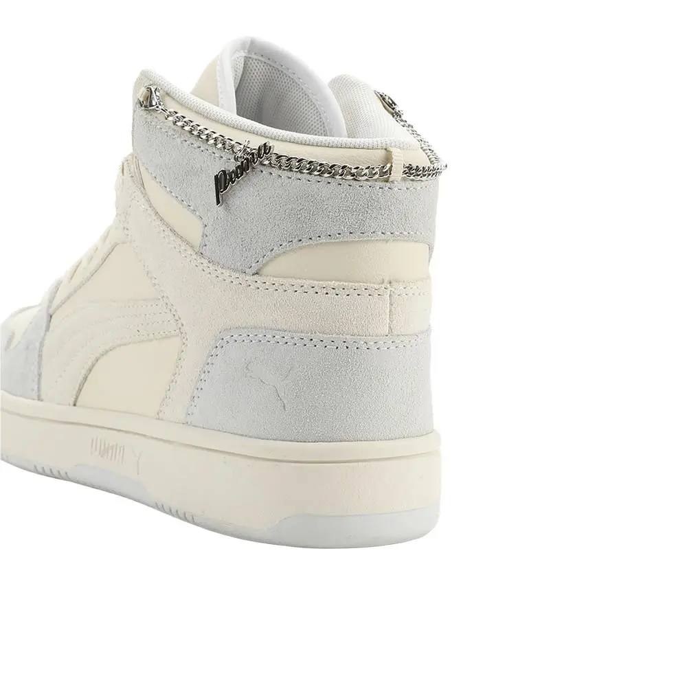 Puma shoes - PUMA Rebound Layup Bling Dreams Lace Up - 40598801 - Blue, White (UPC: 198555609981) 5