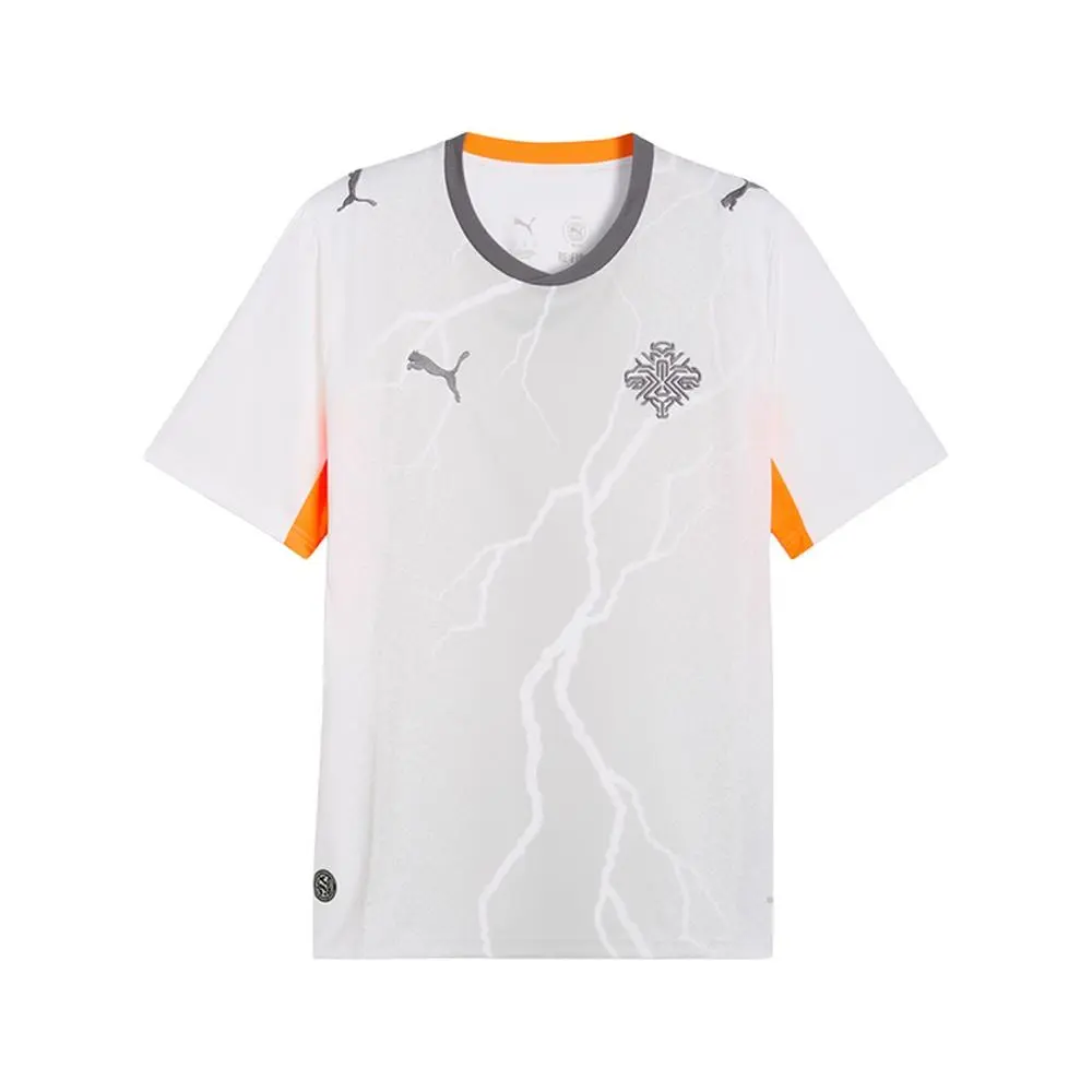 Iceland Away Crew Neck Short Sleeve Jersey Mens Size Xxl 78324202 by Puma