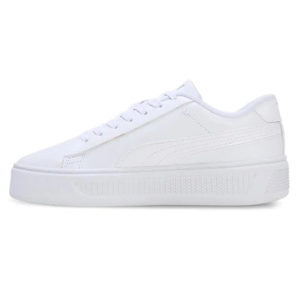 Puma shoes - PUMA Smash Platform - Smash Platform - 39225 - White 1