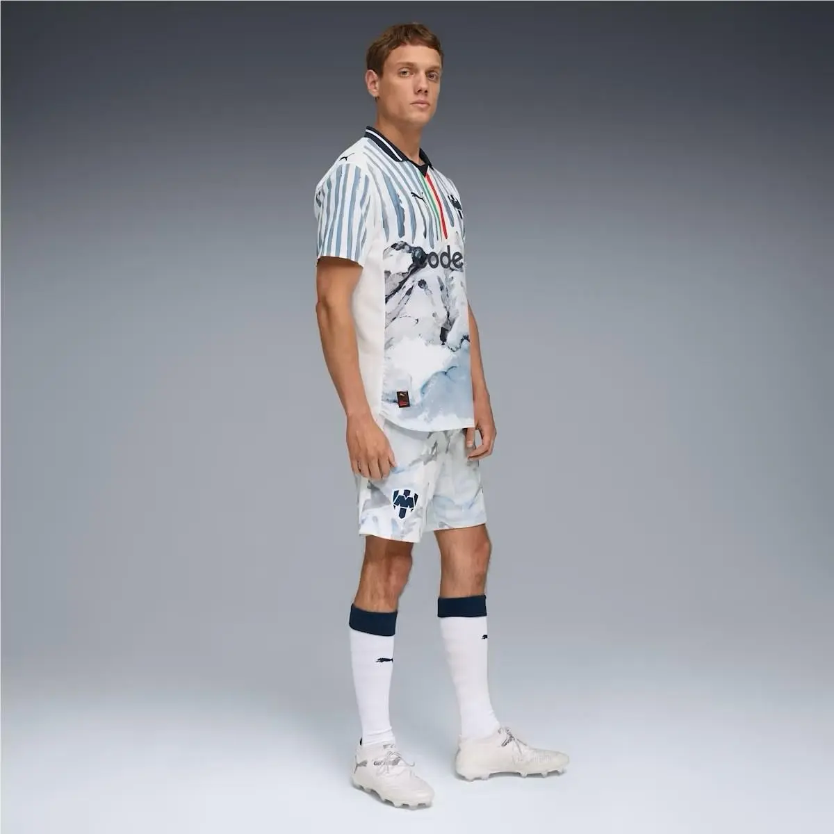 Puma clothing - PUMA Kidsuper X Monterrey Authentic Collared Short Sleeve Replica - 78145312 - White 4