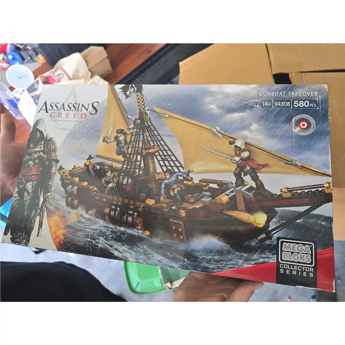Assassins Creed Mega Bloks Collector Series Gunboat Takeover Set 94308
