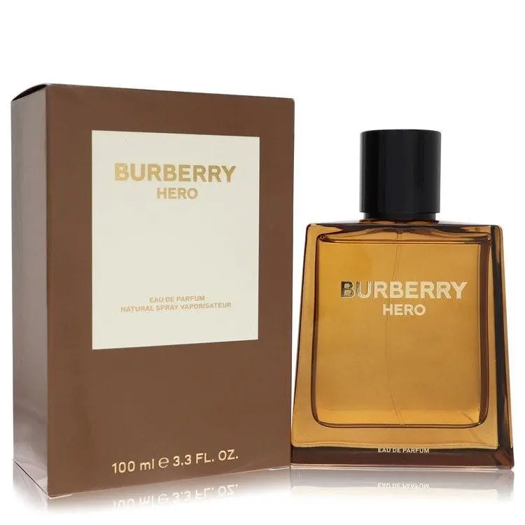 Burberry Hero by Burberry Edp Spray 3.4 oz 100 ml For Men Woody Spicy Scent