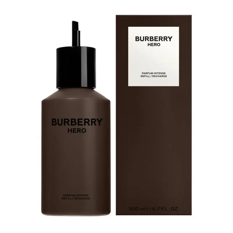Burberry Men`s Hero Intense Parfum 6.7 oz Refill Fragrances 3616305880611