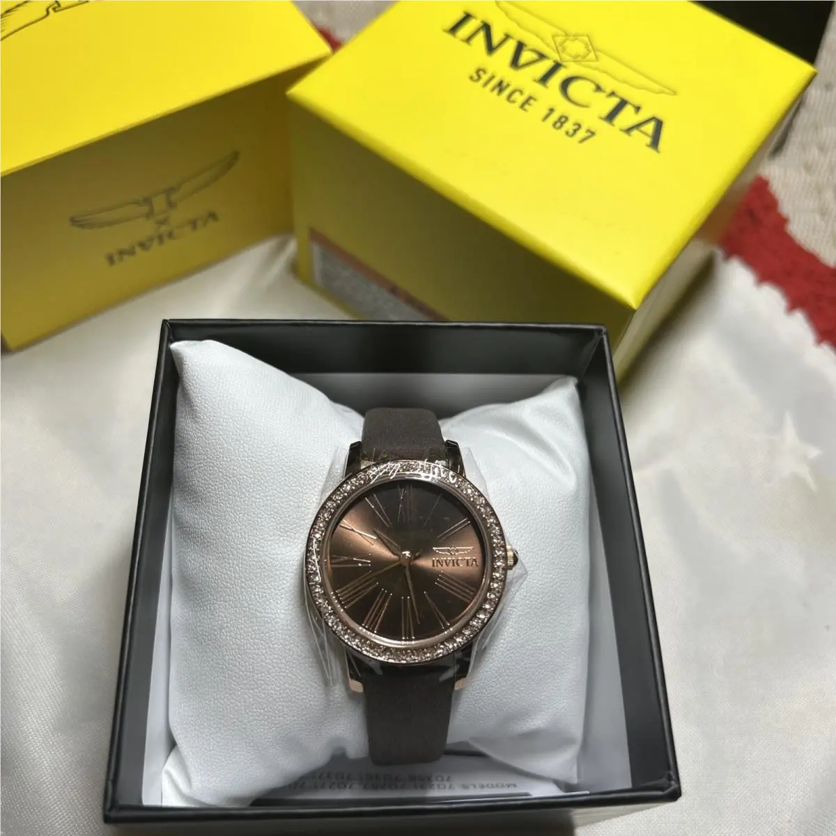 Celestial Ethera Women`s Watch - 31mm Brown 70445 by Invicta