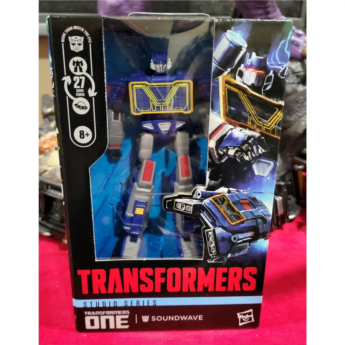Transformers One Studio Series Premier Deluxe Wave 31 Soundwave Action Figure
