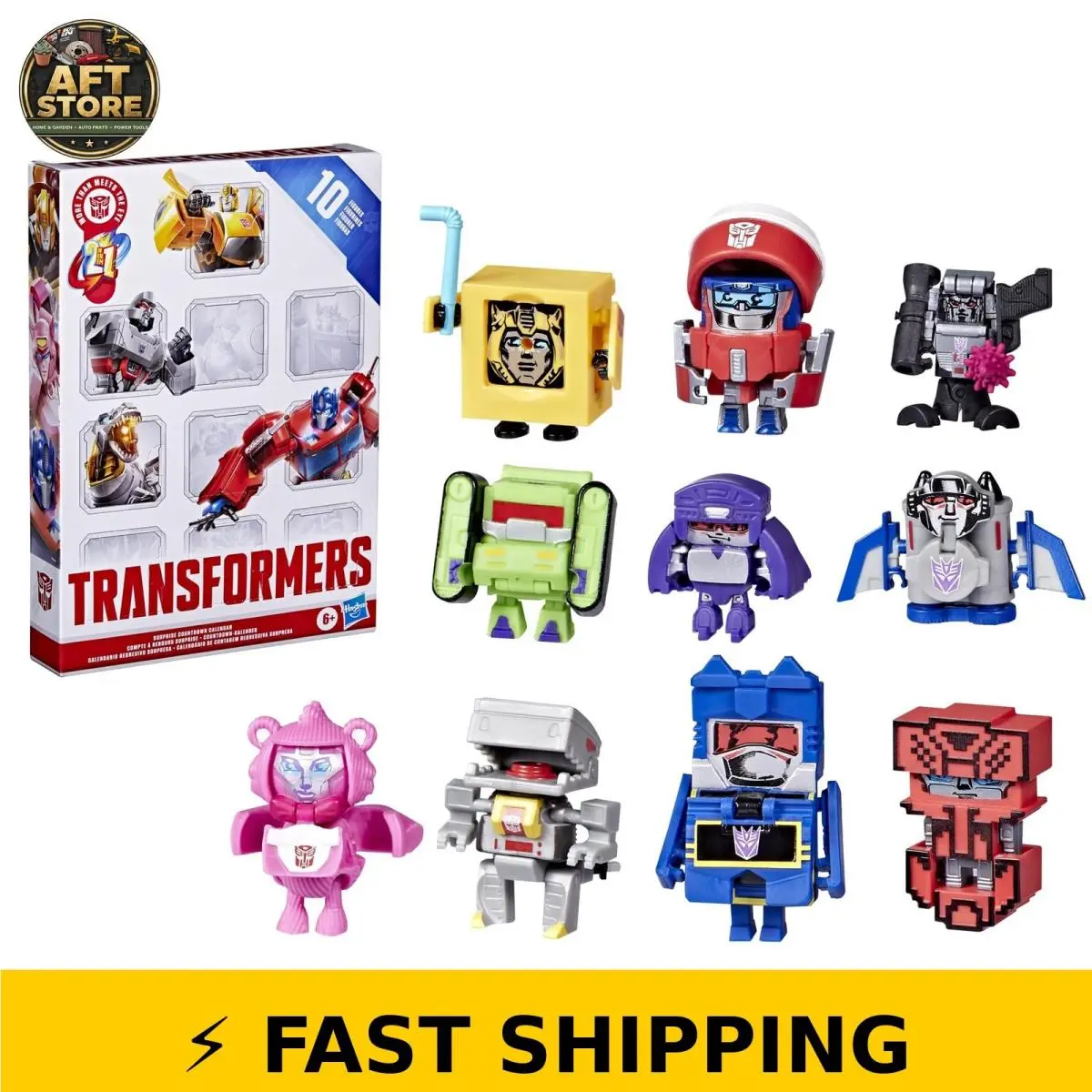 Transformers Surprise Mini Action Figures 10-Pack