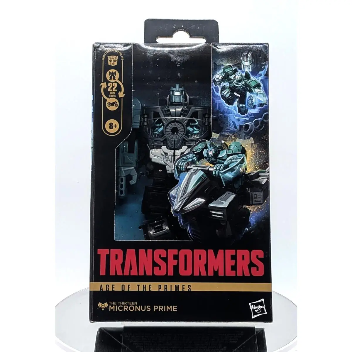 Hasbro/takara Tomy Transformers Deluxe Class Age of The Primes Micronus Prime