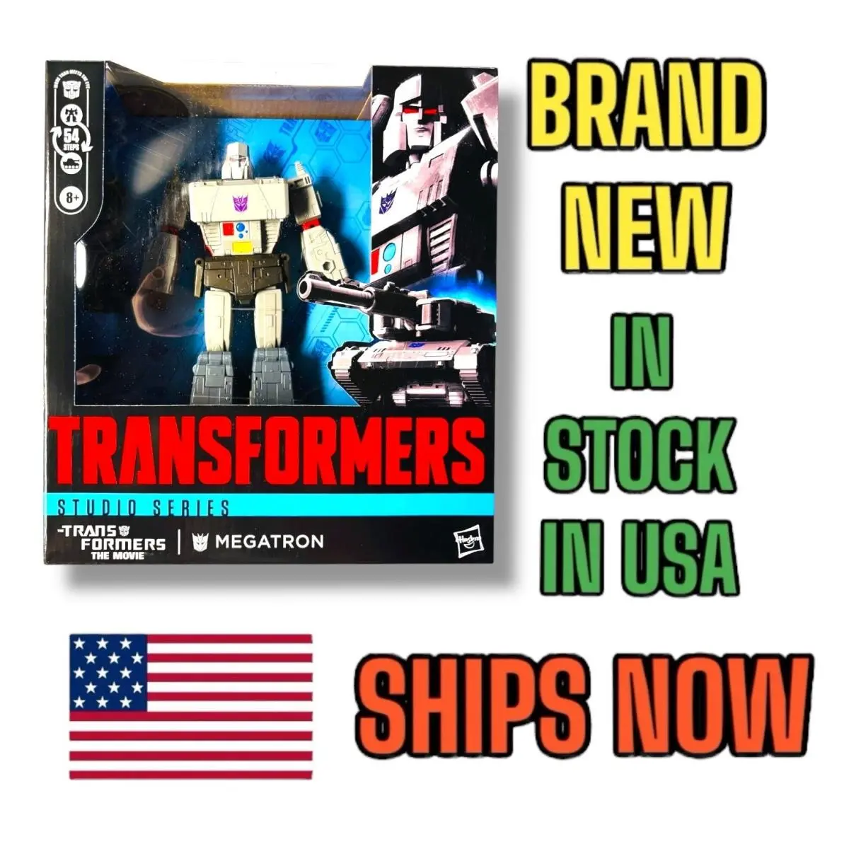 Transformers Studio Series 86 Megatron SS86 Cartoon Leader Animation