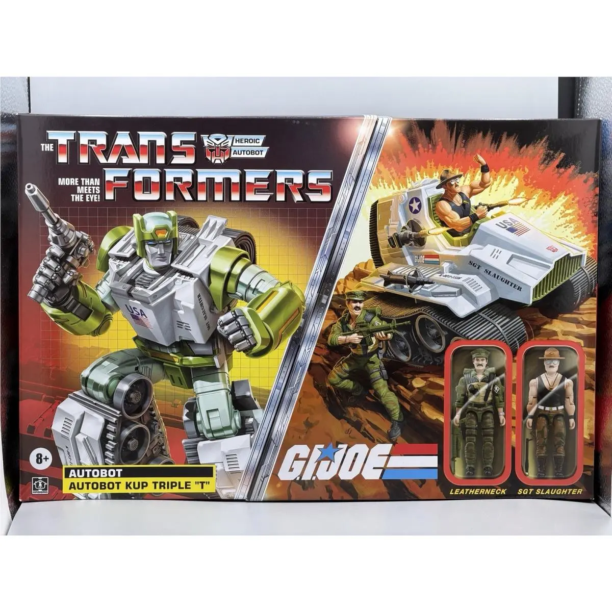 Transformers Collaborative G.i. Joe x Autobot Kup Triple T Action Figures