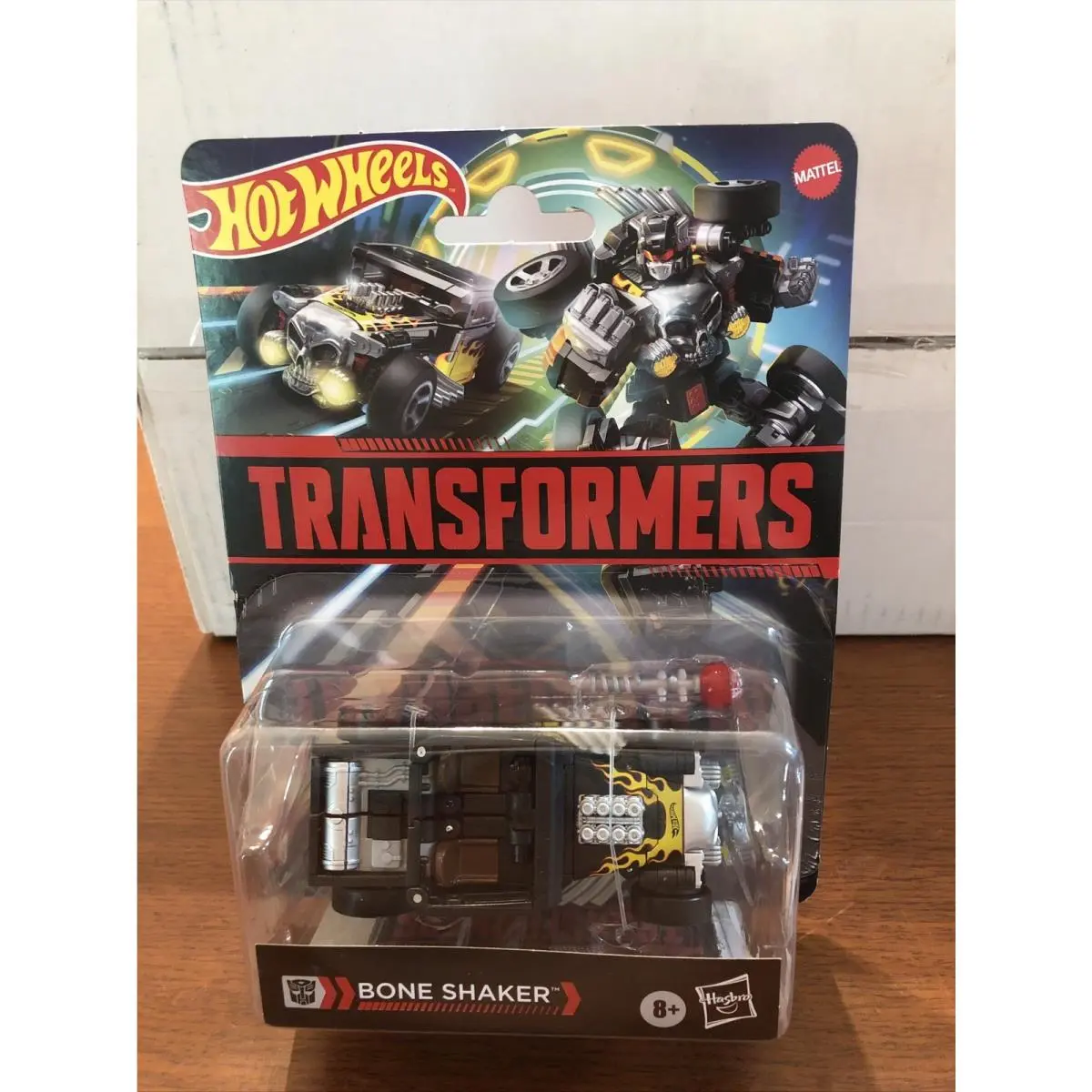 Hot Wheels Transformers Bone Shaker