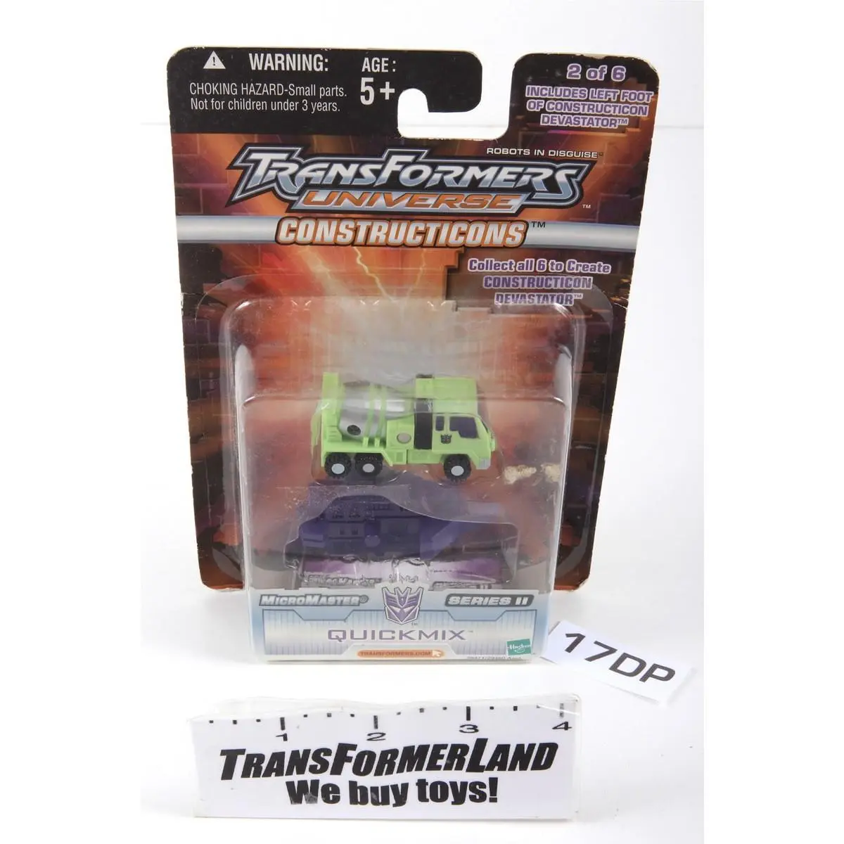 Quickmix KB Toys Misb Mosc Combiners Universe Transformers