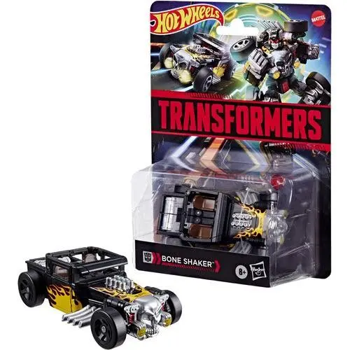Hot Wheels x Transformers - Bone Shaker Converting Action Figure