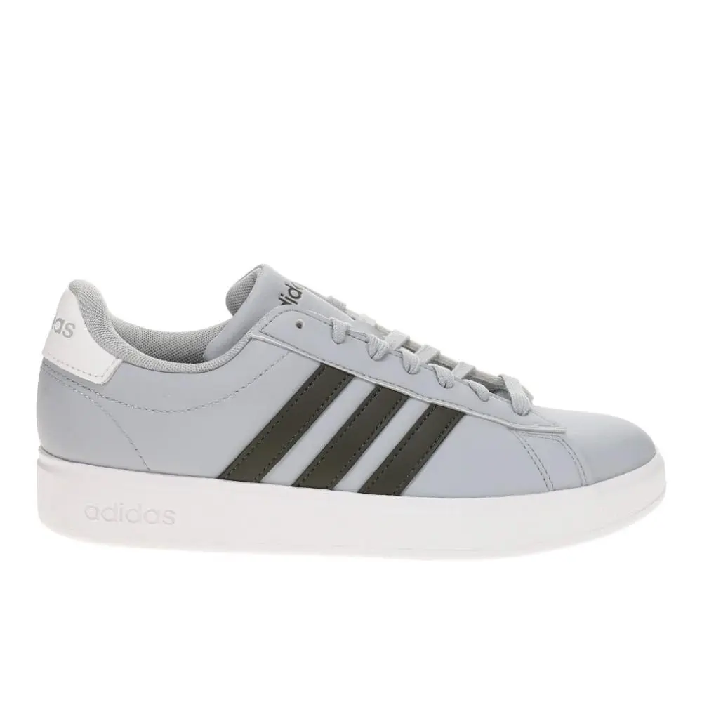 Adidas Grand Court 2.0 Mens Grey Sneakers Casual Shoes ID4468 - Grey