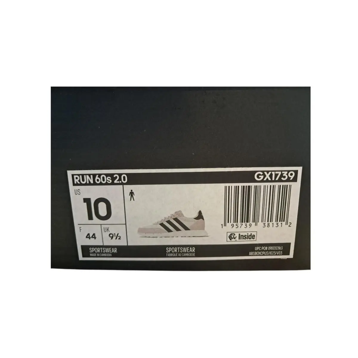 Adidas shoes - adidas Run 60S 2.0 - Run - GX1739 - White/Gray 1