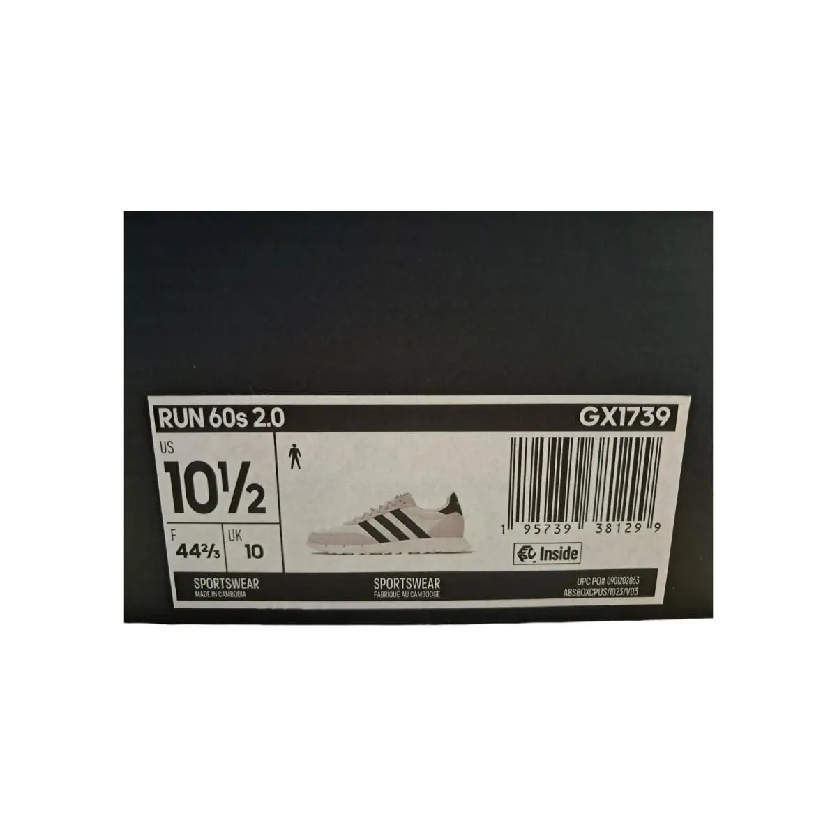 Adidas shoes - adidas Run 60S 2.0 - Run - GX1739 - White/Gray 2