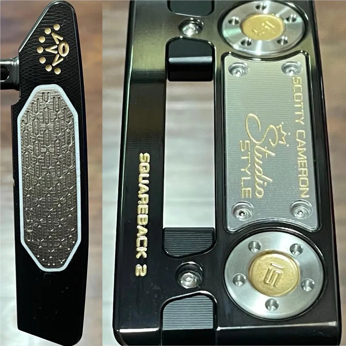 Scott  - Studio Style Squareback 2 - 2026 - SCS - Xtreme Dark Finish - DLC - Gold, Lie Angle: Black 0