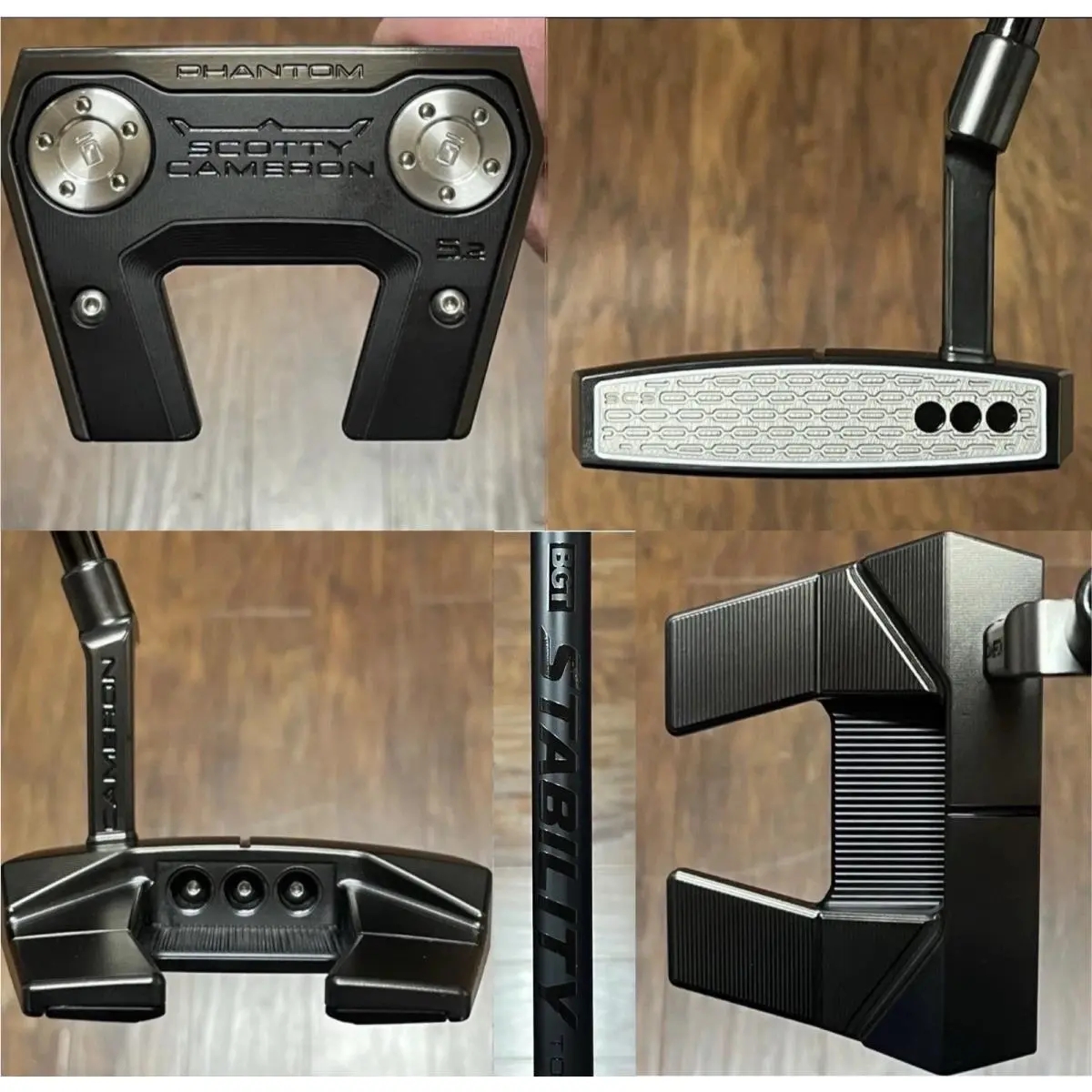 Scotty Cameron 2026 Phantom 5.2 Putter - Stability Shaft - - Xtreme Dark