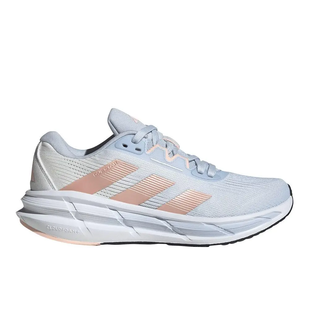 Adidas Questar 3 Running Womens Blue Sneakers Athletic Shoes JP6599