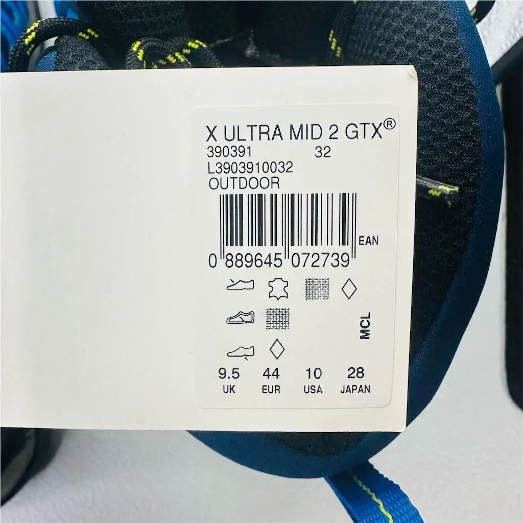 Salomon shoes - X Ultra Mid 2 GTX - 390391 - Blue 8