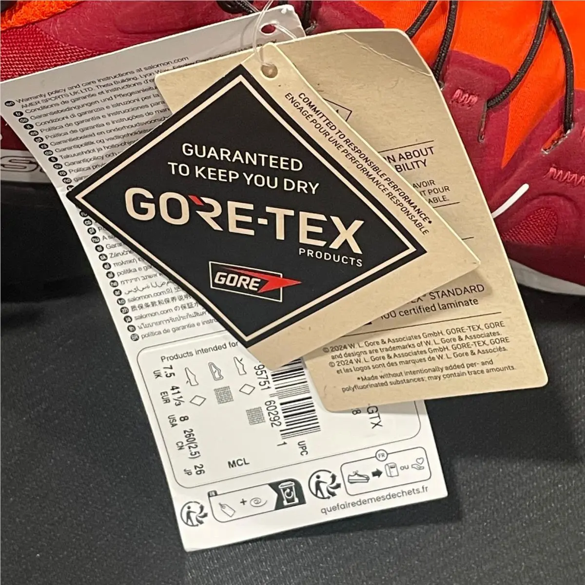 Salomon shoes - Salomon Speedcross GTX - Speedcross GTX - Red 2