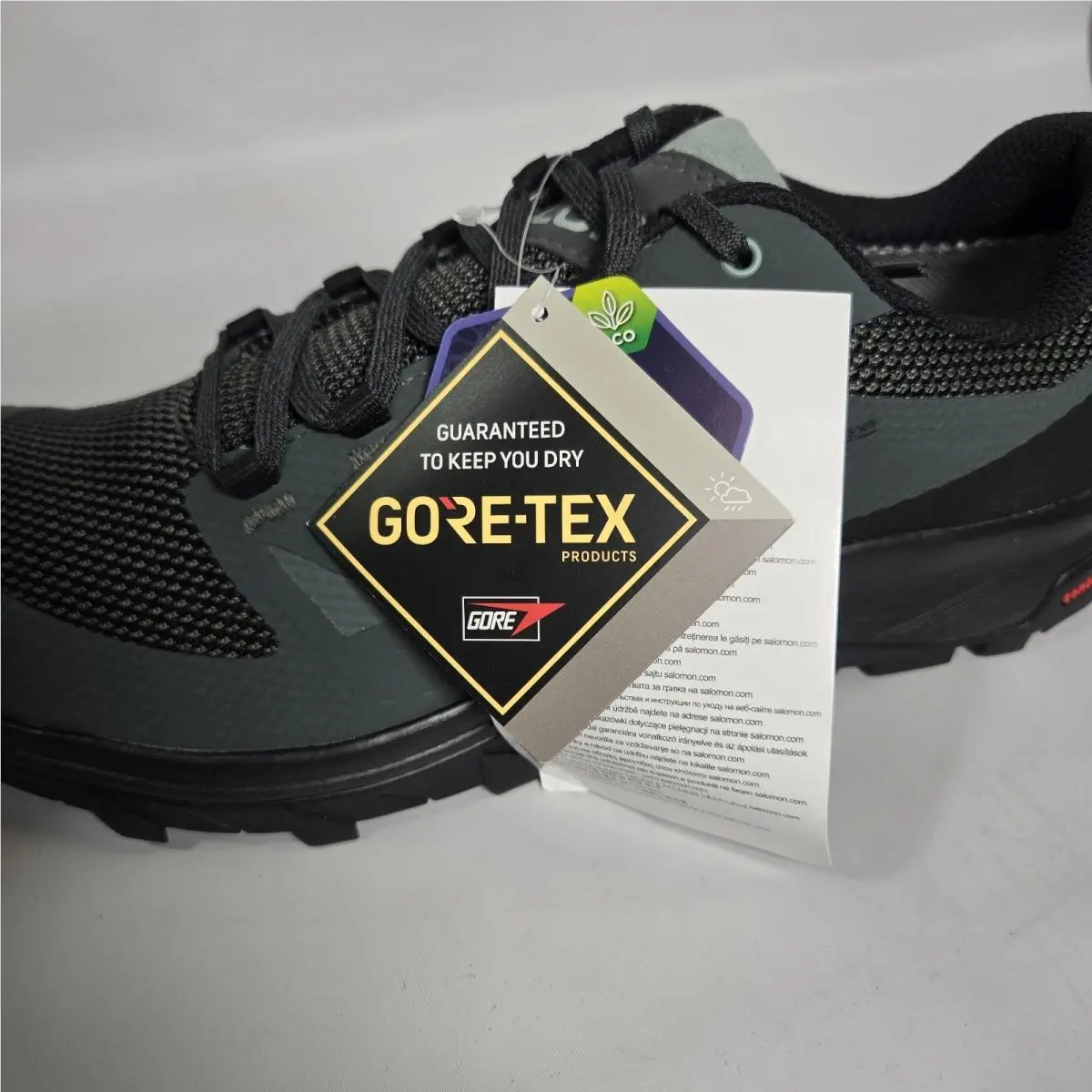 Salomon shoes - Salomon Outline GTX - Outline GTX - Green 8