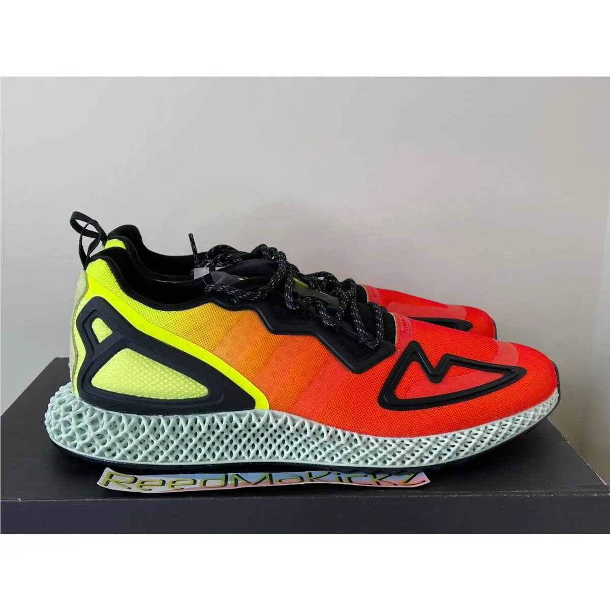Adidas shoes - Adicas ZX 2K 4D - Adicas - FV9028 - Solar, Manufacturer: Solar Yellow 1