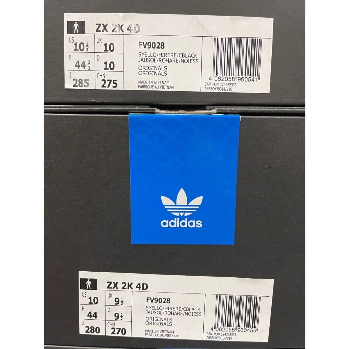 Adidas shoes - Adicas ZX 2K 4D - Adicas - FV9028 - Solar, Manufacturer: Solar Yellow 16