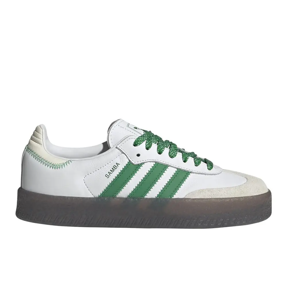 Adidas Sambae Womens Green Sneakers Casual Shoes IE9105