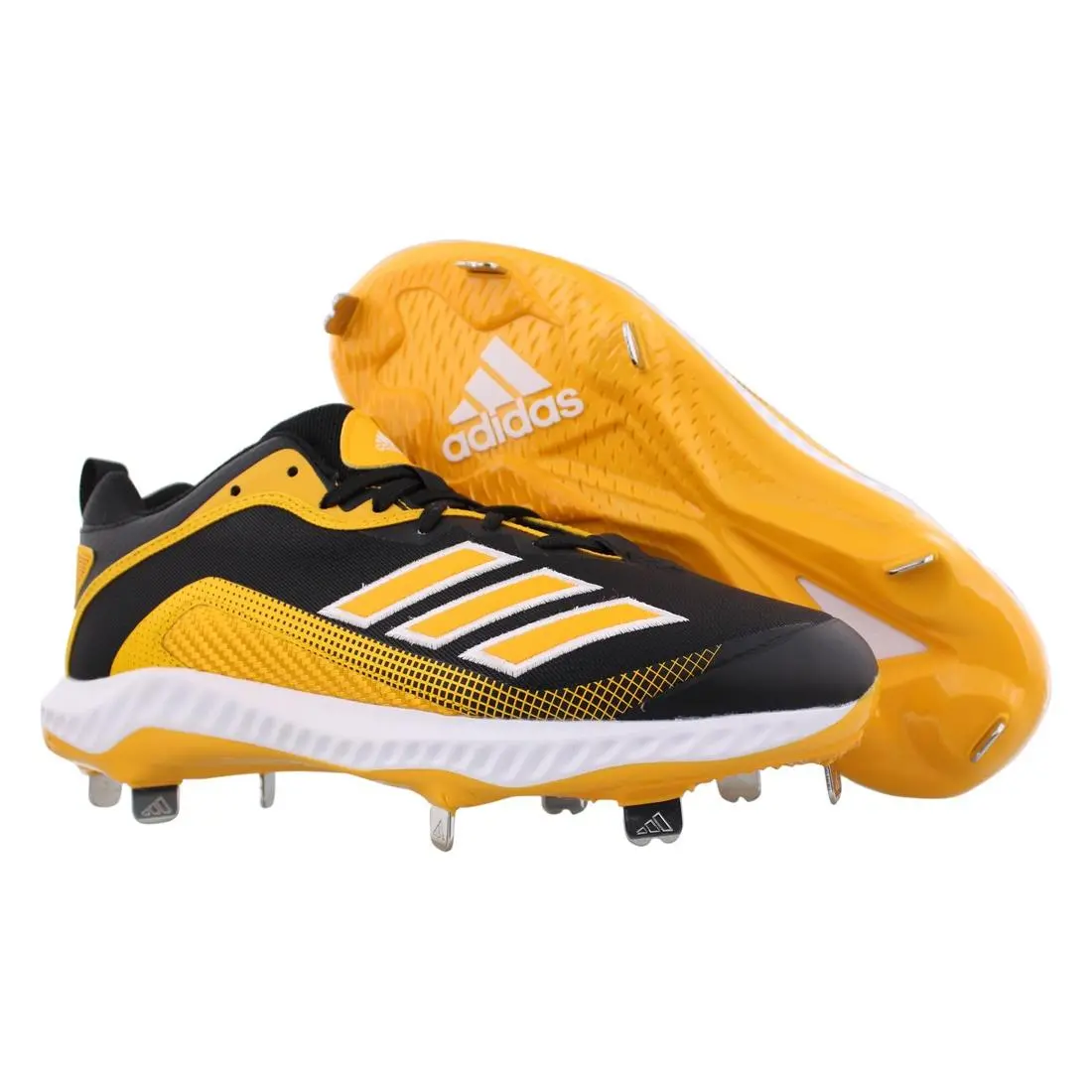 Adidas shoes - Black/Yellow, Main: Black 4