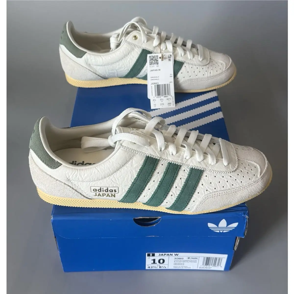 Japan W Sneakers JI2663 — w/ Box — Women’s Size 10 — White Green by Adidas