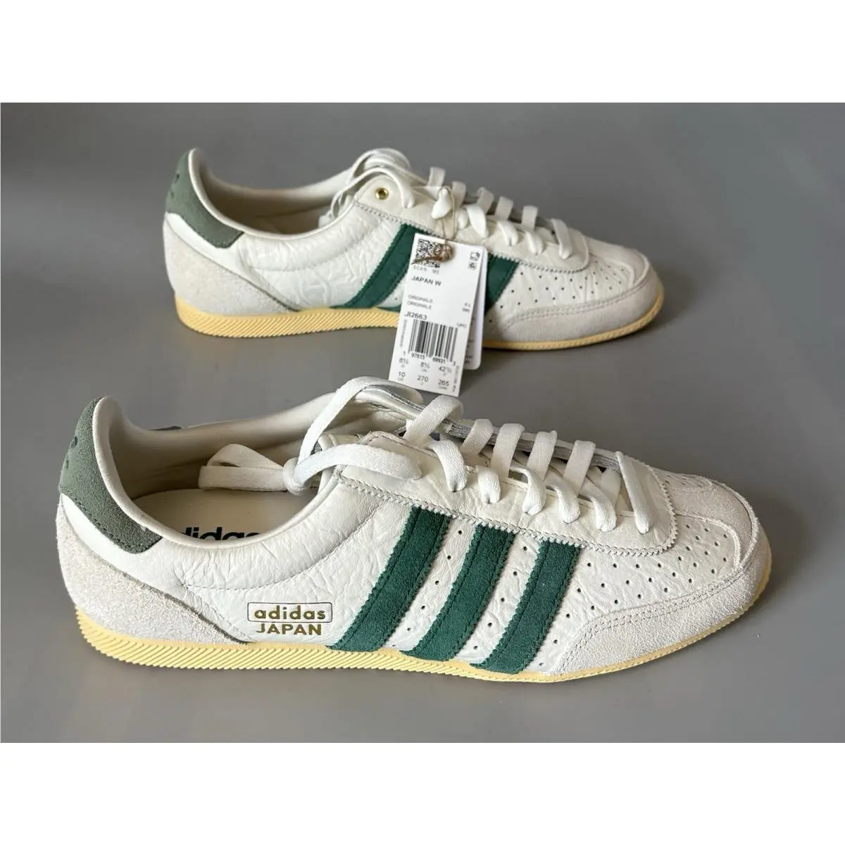 Adidas shoes - adidas W - JI2663 - White/Green (UPC: 0197615699450) 0