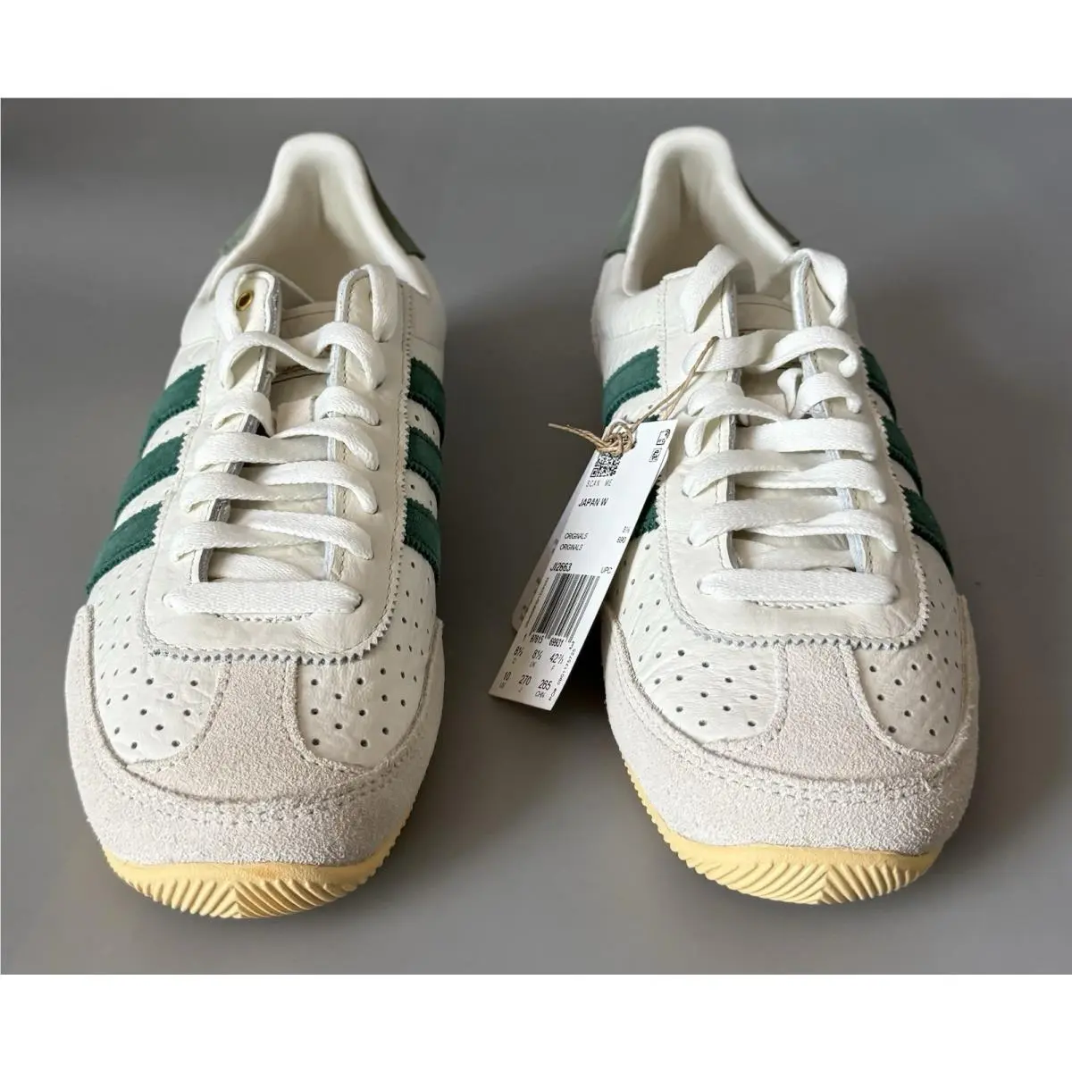 Adidas shoes - adidas W - JI2663 - White/Green (UPC: 0197615699450) 1