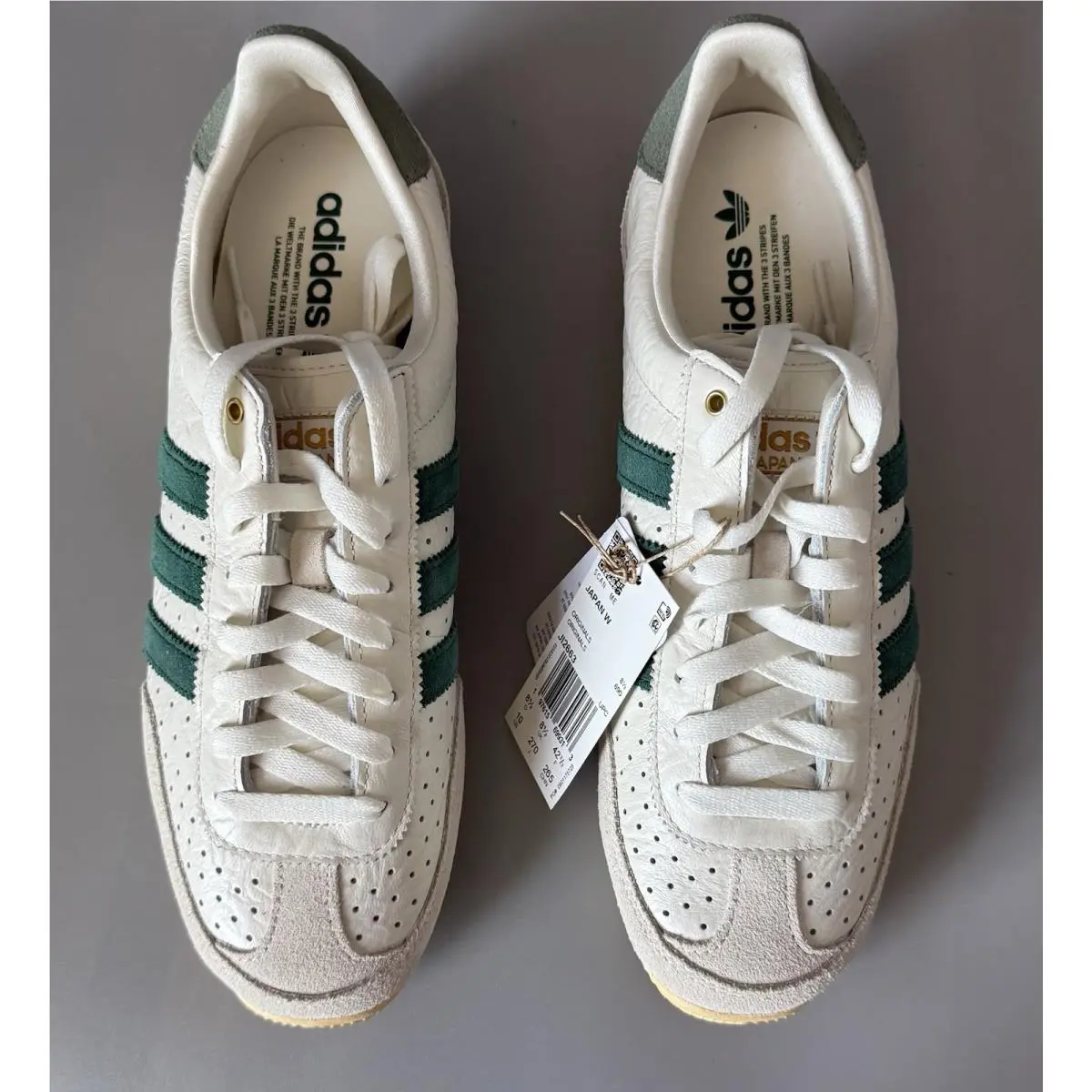 Adidas shoes - adidas W - JI2663 - White/Green (UPC: 0197615699450) 4