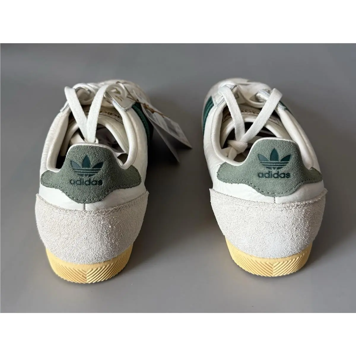 Adidas shoes - adidas W - JI2663 - White/Green (UPC: 0197615699450) 5