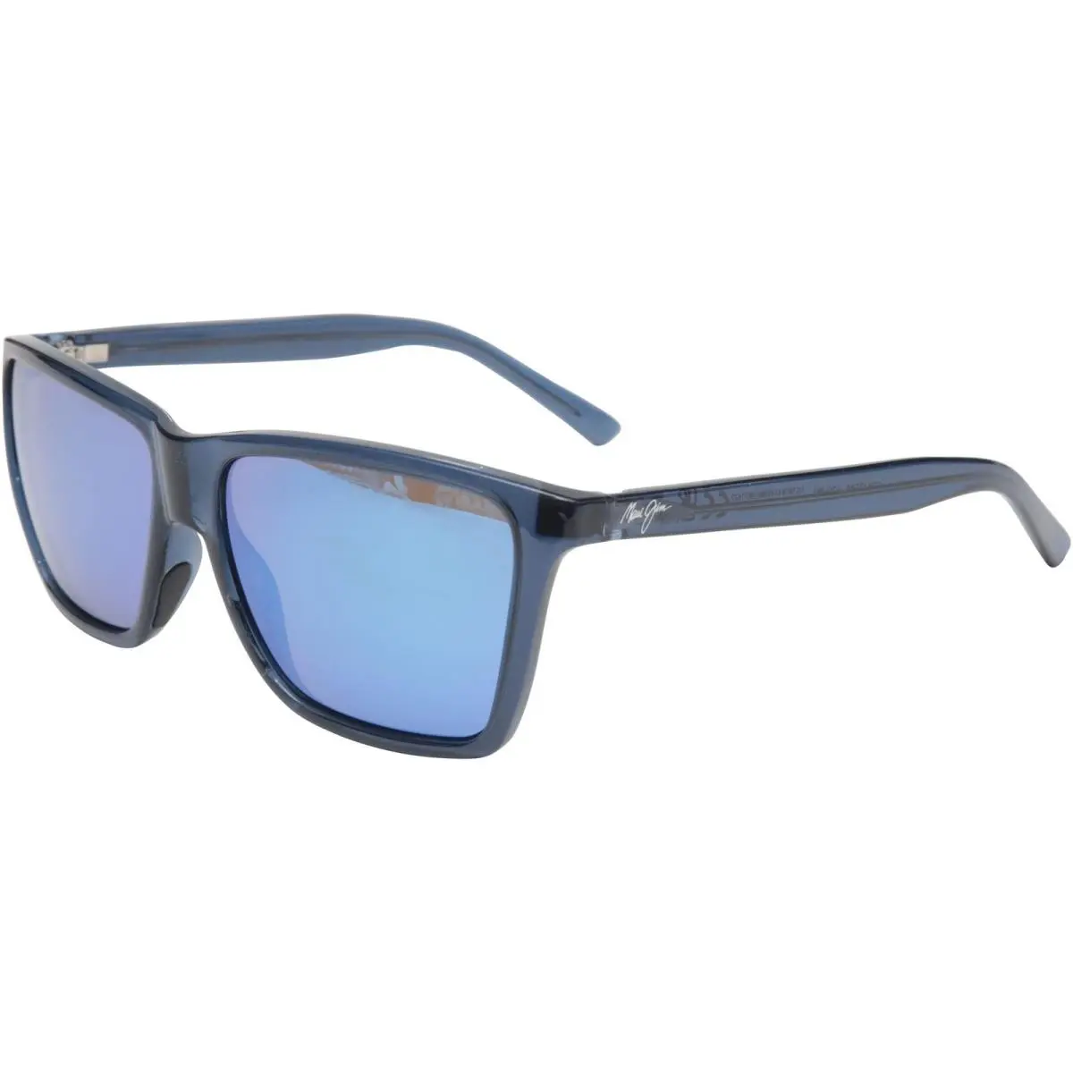 Cruzem MJ864 Sunglasses Dark Translucent Blue by Maui Jim