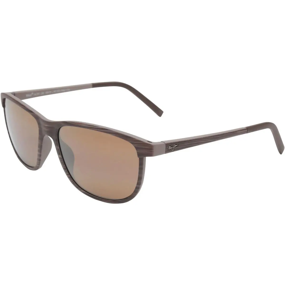 Lele Kawa MJ811 Sunglasses Brown Stripe by Maui Jim