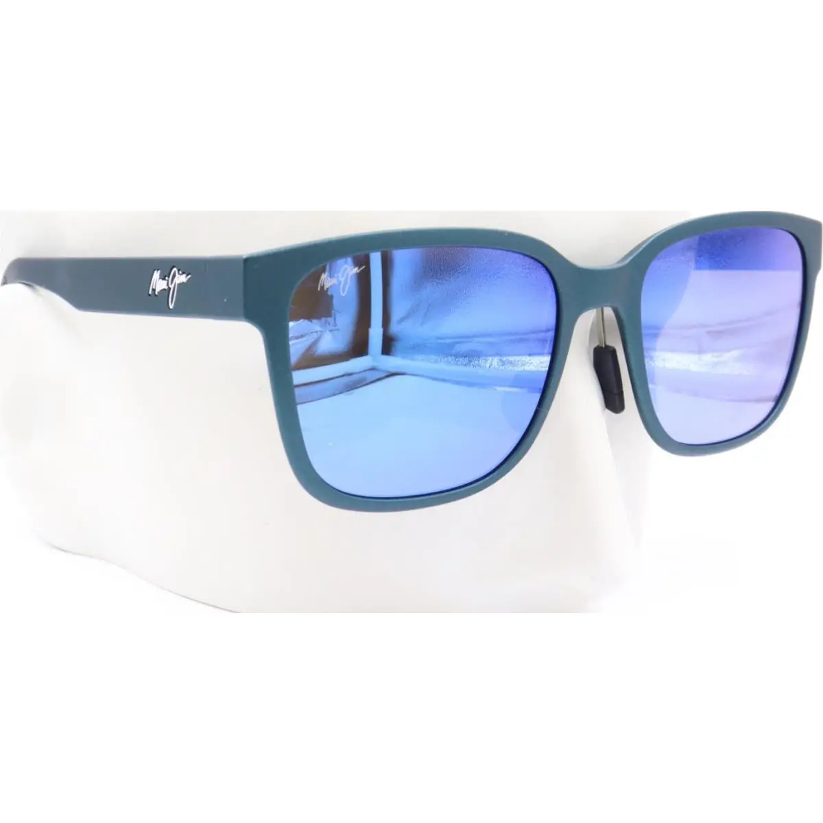 Paulele Asian Fit Matte Teal Blue Sunglasses MJ0660SA-004 / B660-03 by Maui Jim