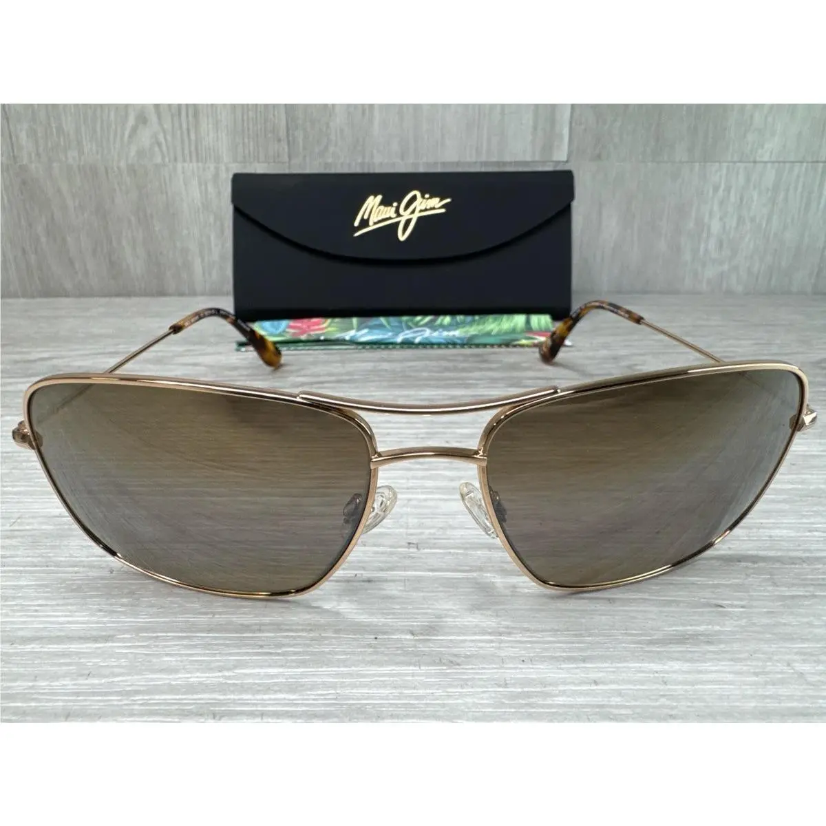 Wiki Wiki MP Polarized Sunglasses MJ0246S-002 A1D033479 by Maui Jim