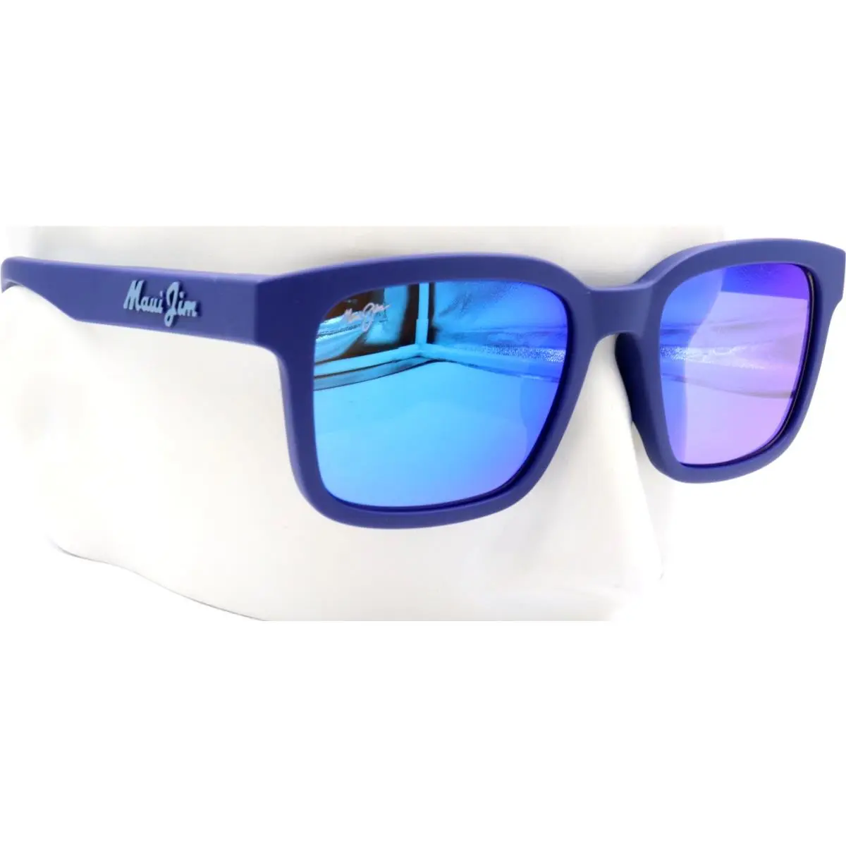 Opio Matte Blue Hawaii Sunglasses B659-03 / MJ0659SA-003 by Maui Jim