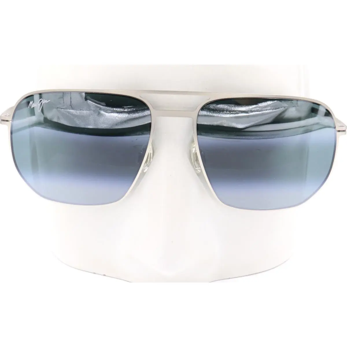 Shark`s Cove Titanium Aviator Sunglasses MJ0605S-001 / 605-17 by Maui Jim