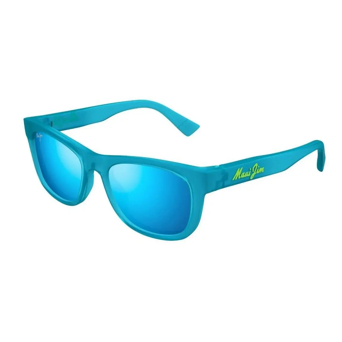 Kaulike MJ687 Sunglasses Matte Transparent Blue by Maui Jim