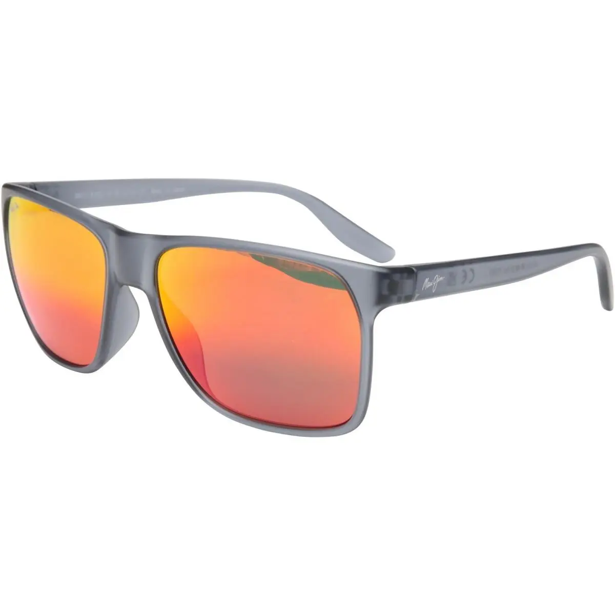 Pailolo MJ603 Sunglasses Translucent Matte Grey by Maui Jim
