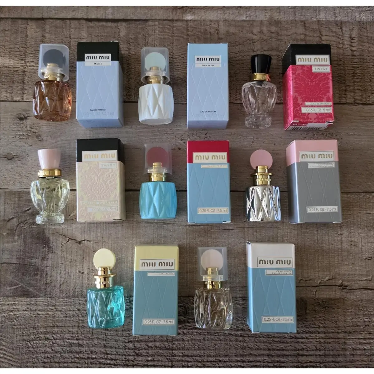 Mini Dabber Set Eau De Parfum 8Pcs by Miu Miu