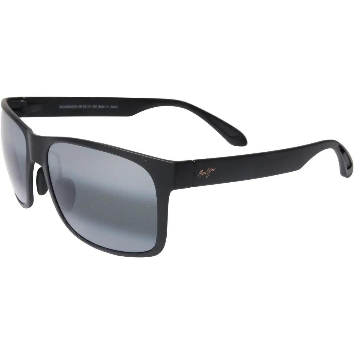 Maui Jim Red Sands Asian Fit MJ432 Sunglasses Matte Black